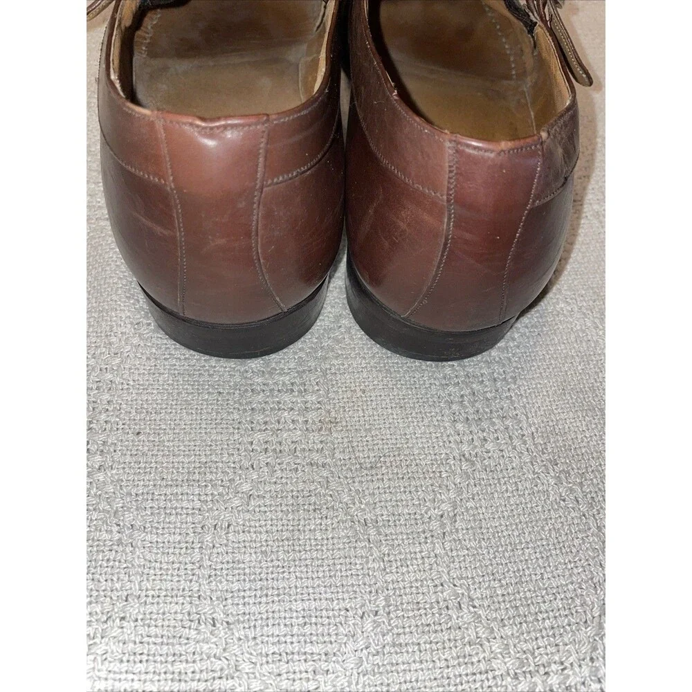 Mezlan Men’s Dress Shoes Size 10.5 M Brown Leather Business Formal City